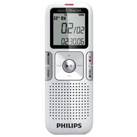 Philips 1GB Digital Voice Recorder with LCD Display, LFH0612