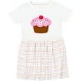 thumbnail image 3 of Inktastic Cupcake Girls Toddler Dress, 3 of 5