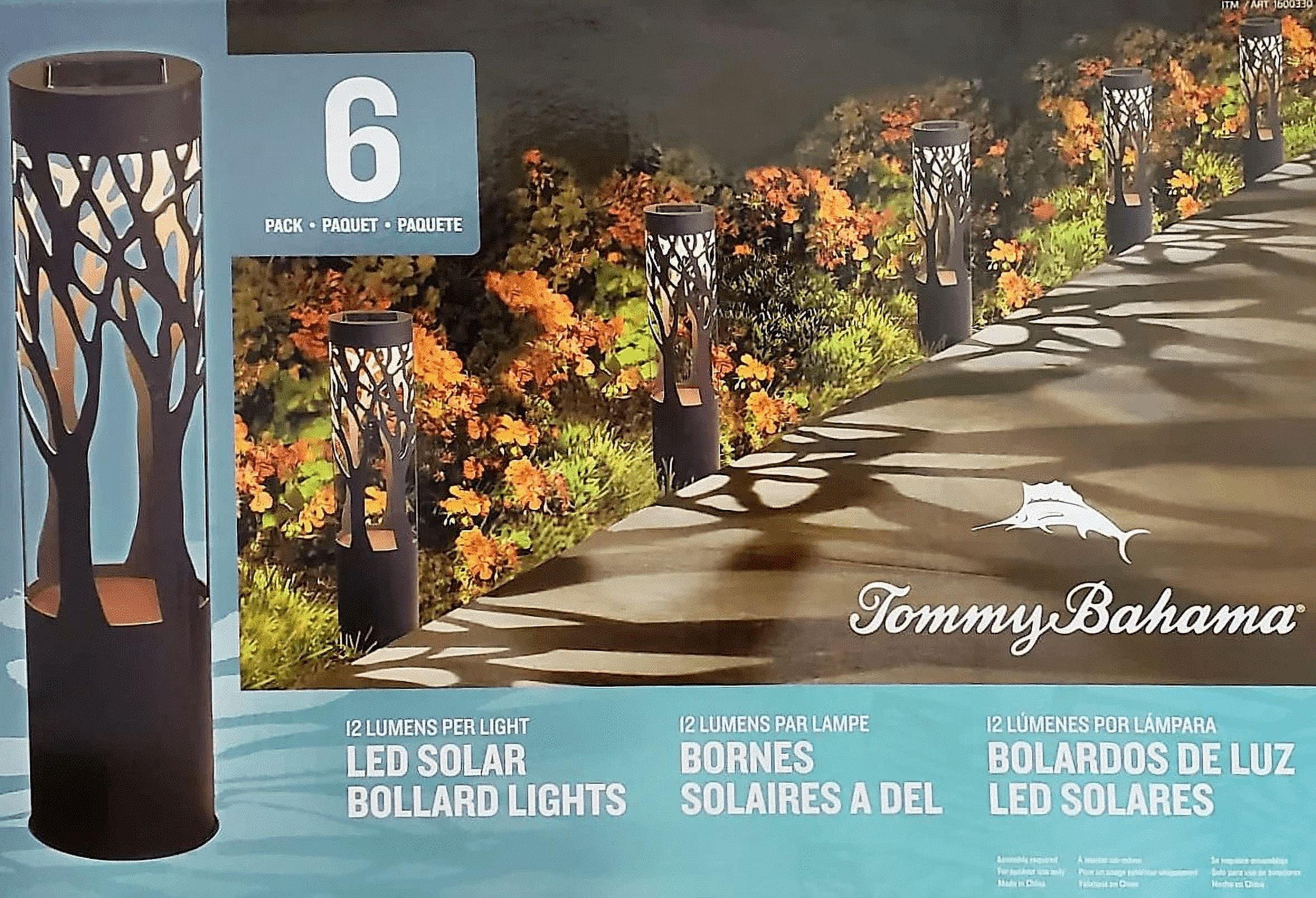 Tommy Bahama Solar Led Pathway Lights 6 Packnull