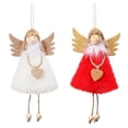 thumbnail image 1 of XWSHYW Adornos Colgantes Vestido de Gasa de Encaje con Colgante de Princesa para Niña, Bonita Muñeca Ángel para Decoración Del Hogar, 1 of 3