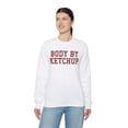 thumbnail image 7 of Ketchup Sweatshirt Gifts Crew Neck Shirt Long Sleeve Unisex, 7 of 7