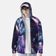thumbnail image 2 of Balery Feathered Wolf Sudadera ligera de manga larga con capucha y protección solar UPF 50+ para hombre y mujer, ideal para pesca y running-XX-Large, 2 of 7