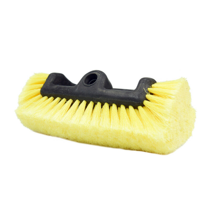 Carcarez Car Truck Boat RV 10" HeavyDuty TriAngle Wash Brush Head Soft Brush