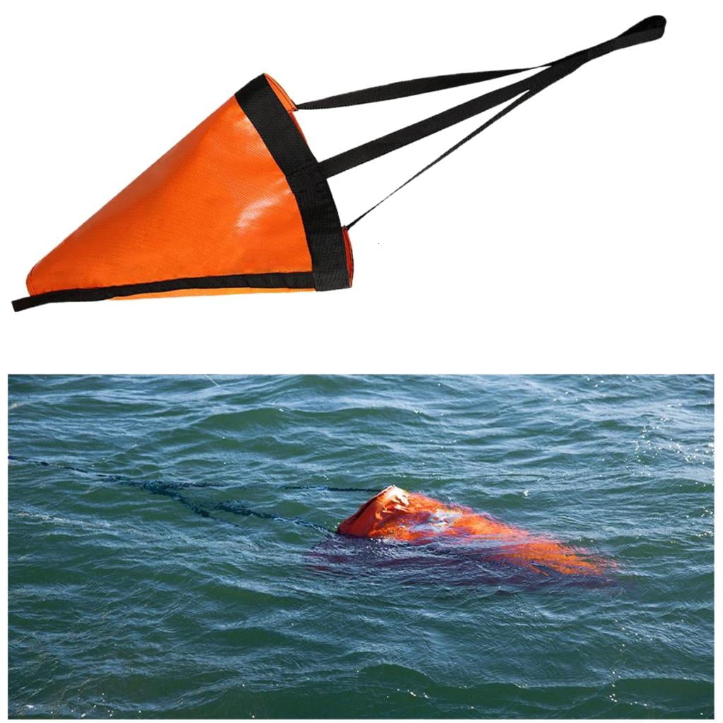 Yihuala PVC Sea Anchors Drogues Drifting Brake Suit Marine Kayak Drifts Rowing Boats Brake Anchors Inflatable Boats Accessories