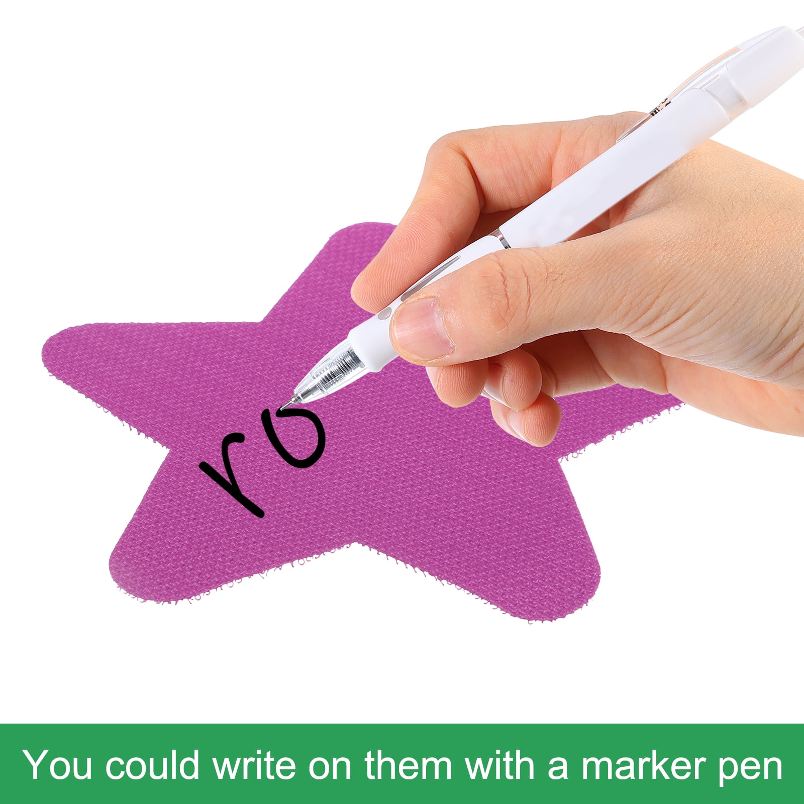 Unique Bargains Carpet Spot Markers Non-Slip Rubber Markers Classroom Pink