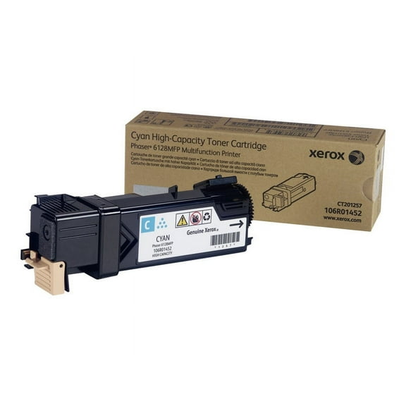 Xerox phaser 6128 sd yld cyan toner
