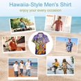 thumbnail image 6 of Scooby-Doo Men's Hawaiian Shirt Short Sleeve Casual Summer Beach Aloha Shirt Button Down Hawaii Shirts, 6 of 7