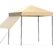 thumbnail image 1 of Gazebo plegable resistente al agua y rayos UV 2,2x2,2m - Montaje fácil - Altura ajustable - Con panel lateral y bolsa de transporte - Ideal para jardín, patio, camping o eventos, 1 of 8