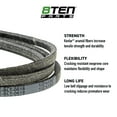 thumbnail image 6 of 8TEN Blade Spindle Belt Kit for MTD Cub Cadet 48 inch Z force S48 MK1005657, 6 of 10