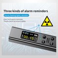 thumbnail image 3 of Geiger Counter Radiation Detector, Portable Mini Personal Dosimeter, Beta Gamma X rays, Y rays and β rays, Nuclear Radiation Monitor, Rechargeable Handheld Design, 3 of 9