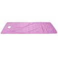 thumbnail image 3 of Cubierta De Cama De Masaje, Hoja De Salón De Belleza De Color Violeta Resistente Al Desgaste Tipo De Apertura De Mano De Obra Fina Para Centro De SPA, 3 of 8
