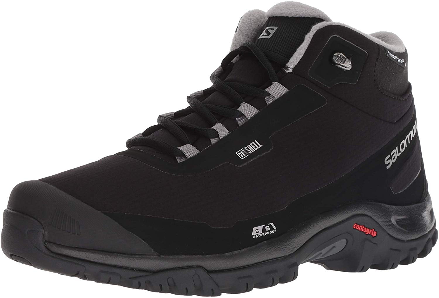 salomon men's shelter cs waterproof hiking boot
