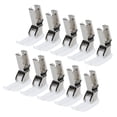thumbnail image 2 of Prensatelas, 10 Uds., prensatelas para manualidades, prensatelas para máquina de coser, suministros para manualidades, accesorios, claridad notable Jadeshay  A, 2 of 8