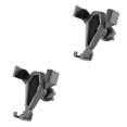 thumbnail image 2 of Speravity Soporte autoadhesivo para teléfono inteligente Soporte giratorio para teléfono móvil Soporte ajustable para teléfono Soporte de aluminio para negro 2piezas Speravity CBP142996, 2 of 6