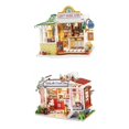 thumbnail image 1 of casa de muñecas artesanales,casa de muñecas casa de muñecas de madera diy miniatura,casas de madera accesorios kits muebles,conjunto de muebles kits de accesorios de casa de perfke casa de muñecas artesanales, 1 of 5