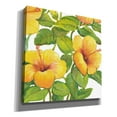 thumbnail image 2 of Epic Graffiti 'Watercolor Hibiscus IV' by Tim O'Toole, Canvas Wall Art, 26"x26", 2 of 2