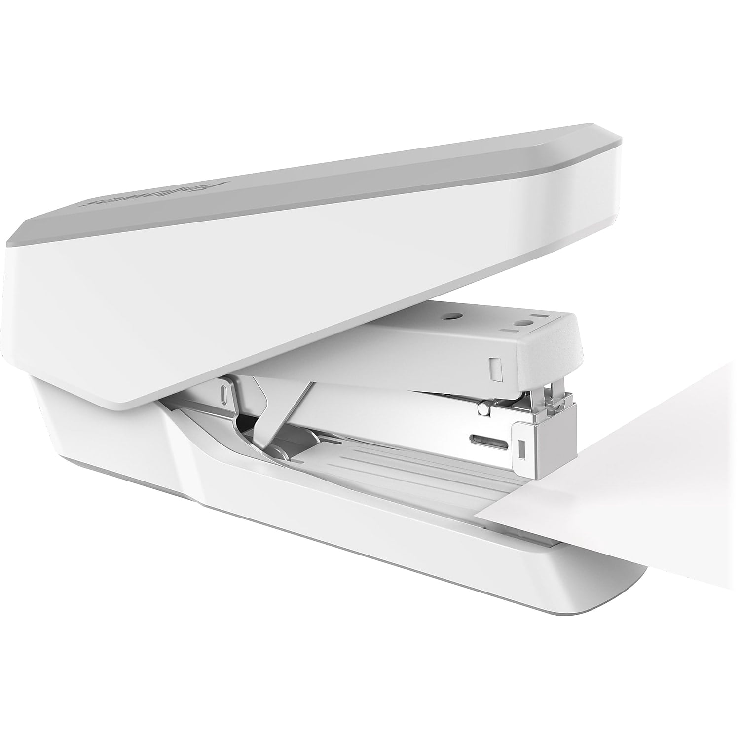 Fellowes LX870 EasyPress Desktop Stapler 40-Sheet Capacity White (5014501) LX870WHITE