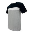 thumbnail image 4 of Playera George Talla EG Manga Corta con 3 Bloques Gris Blanco y Verde Oscuro, 4 of 4