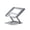 White, variant on Adjustable and foldable laptop stand with a sturdy and durable base. Multi-angle adjustable ergonomic laptop riser, compatible with MacBook Air Pro, laptops, and all 10-15.6 inch laptops. (Silver)