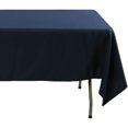 thumbnail image 3 of BESTKITTY Rectangle Tablecloth - 60 x 126 In - Navy Blue Rectangular Table Cloth for 8 Foot Table in Wable ester - Great for Wedding, Restaurant, Party, Banquet Decoration, 3 of 5