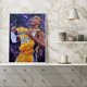 thumbnail image 5 of Cuadros Decorativos 5D DIY diamante pintura baloncesto atleta taladro completo bordado punto de cruz Tmvgtek embutido en tela, 5 of 9