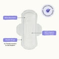 thumbnail image 4 of Honey Pot 100% Organic Cotton Cover Calming Herbal Infusion Regular Pads, 20 Count, 4 of 9