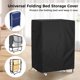 thumbnail image 3 of Funda de almacenamiento para cama plegable universal, funda protectora para cama de invitados, impermeable, Oxford, funda protectora para cama plegable para exteriores, resistente a la intemperie, 44, 3 of 7