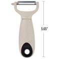 thumbnail image 3 of Beille Cream Stainless Steel Wheat Straw Vegetable Peeler Kitchen Utensils, 3 of 7