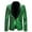 Green, variant on UVEASISHA Mens Floral Suit Jacket Slim Fit Party Performance Costumes Fashion Hot Stamping Stylish Tuxedo Single Breasted Lapel Two Button Blazer Jackets Big Deal Days,Green,M