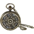 thumbnail image 1 of Reloj de Bolsillo Retro, Reloj analógico de Cuarzo para Mujer con Cadena, Regalo, 1 of 4