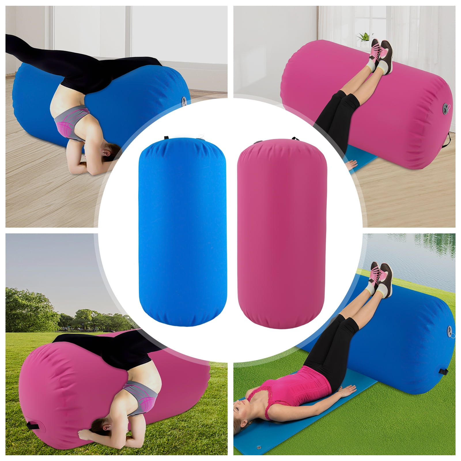 Pink Inflatable Tumbling Mat for Gymnastics Yoga Liberia Ubuy