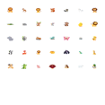 thumbnail image 4 of 35pcs-50pcs Cute Animal Stickers Kids Stickers Funny Stickers PVC Stickers for Notebooks Laptops Suitcases, 4 of 5