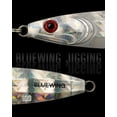 thumbnail image 3 of BLUEWING Fishing Lures Slow Pitch Jig Flat Fall Jigging Pitching Lures Vertical Jigs, Baits with Assist Hook Fishing Artificial Bait, Silver,120g, 3 of 7