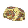 thumbnail image 2 of Goofa Bohemia Pattern Sweatbands Sports Headband for Men & Women,Moisture Wicking Athletic headband,Breathable Sweatband,Sports accessories,Workout gear, 2 of 9