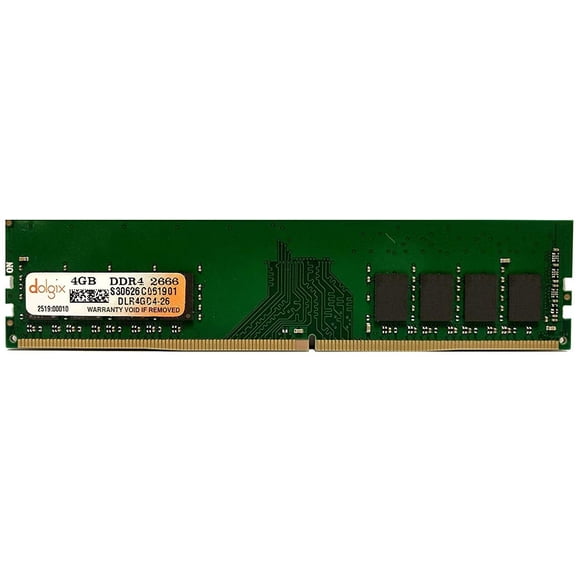 DOLGIX 4GB DDR4 2666MHz PC4-21300 DIMM 1.2V 288Pin Desktop Memory RAM Upgrade