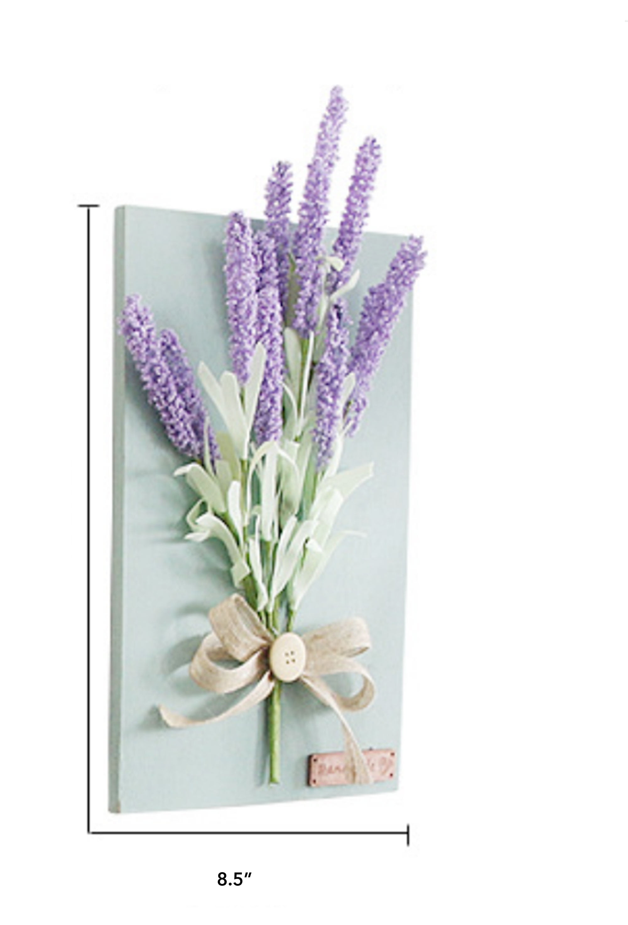 All handmade Wall Mount Wood Panel with dry flower ...
