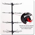 thumbnail image 3 of Rotating Jewelry Display Holder, 3/4/5/6/7 Tiers Retail Display Racks, Movable Tree Jewelry Towers, Keyring Socking Necklaces Bracelets Earrings Ring Storage Holder (Color : White, Size : 3, 3 of 7
