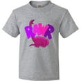 thumbnail image 3 of Inktastic Lil' Purple Bronto Rawr Youth T-Shirt, 3 of 5