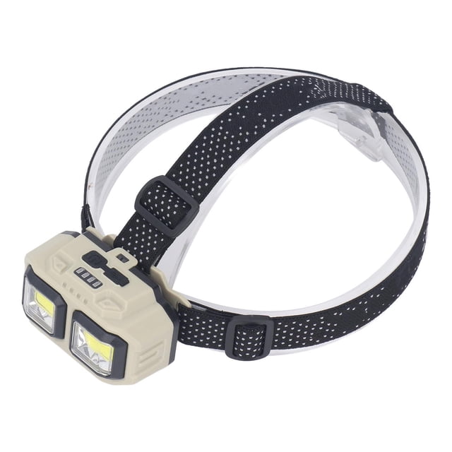 Linterna Frontal, Linterna Frontal LED Con ángulo Ajustable, Recargable Por USB Para Senderismo