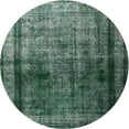 thumbnail image 1 of Ahgly Company Machine Washable Indoor Round Traditional Green Area Rugs, 4' Round, 1 of 7
