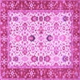 thumbnail image 1 of Ahgly Company Indoor Square Oriental Purple Traditional Area Rugs, 8' Square, 1 of 4