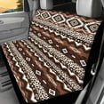 thumbnail image 4 of KUIFORTI Fashion Aztec Car Seat Cover 4 PCS ,Car Front Seats and Rear Bench Cove Universal Vehicle Seats Cushion Pad Mat Automotive Interior Protection Accessories, 4 of 7
