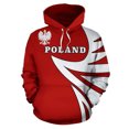 thumbnail image 4 of Sudadera con capucha con estampado 3D de la bandera polaca para hombre, sudadera con estampado de emblema nacional, sudadera informal de calle, sudaderas holgadas, camisetas de manga larga, 4 of 4