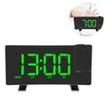 thumbnail image 3 of Projection Alarm Clock, With 0-100% Full Range Brightness Dimmer, 3 of 5