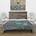 thumbnail image 2 of Designart 'Fresh leaves II' Cottage Bedding Set - Duvet Cover & Shams, 2 of 4