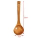 thumbnail image 4 of 5 cucharas de madera, cucharas para sopa, cucharas de madera natural, cuchara de postre, cuchara de té, cuchara curva de 17,8 x 4,3 cm y 25 x 7 cm, 4 of 8