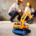 thumbnail image 3 of Twfbrm Excavator Toys for Kids, Toddler Toys Construction Engineering Vehicle Toy with Moveable Claw, Large Digger Vehicle Inertia Truck Interactive Educational Toy Gifts for Age 3-12 Boys, 3 of 8