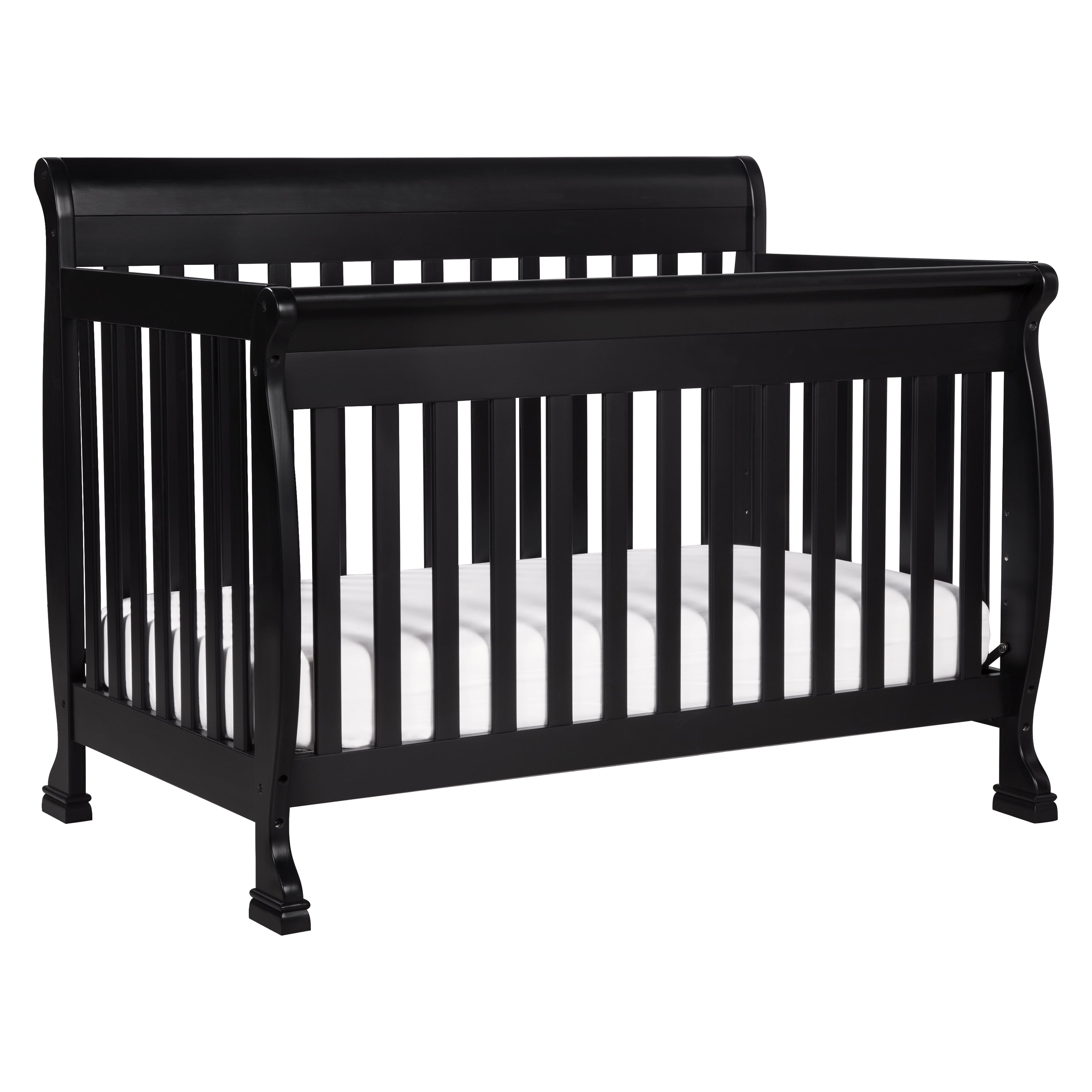 Davinci Kalani 4 In 1 Convertible Crib In Ebony Black Walmart Com Walmart Com
