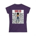 thumbnail image 6 of SHE IS ALL Woman - womens's Softstyle Tee, 6 of 24