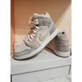 thumbnail image 3 of Women's Size 6.5 Air Jordan 1 Mid SE Particle Grey Suede DO7139-002, 3 of 6